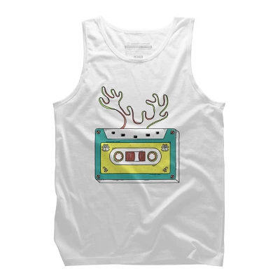 Men's Design By Humans Classic Christmas By Prawidana Tank Top 3 Men's Design By Humans Classic Christmas By Prawidana Tank Top - Image 3