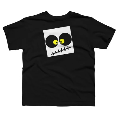 Boy's Design By Humans Square Skull By LonaMisa T-Shirt 7 Boy's Design By Humans Square Skull By LonaMisa T-Shirt - Image 7