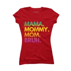 Junior's Design By Humans Mother's Day Mama Mommy Mom Bruh Rainbow Text By Punsalan T-Shirt 11 Junior's Design By Humans Mother's Day Mama Mommy Mom Bruh Rainbow Text By Punsalan T-Shirt -Design By Humans GUEST 03d3a691 6833 4f40 ab78 bc5287bb7ce3