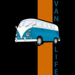 Junior's Design By Humans Van Life By Gegogneto T-Shirt