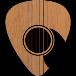 Women's Design By Humans Strum Your Guitar By NDTank Racerback Tank Top