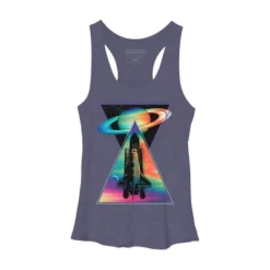 Women's Design By Humans The Explorer By Clingcling Racerback Tank Top -Design By Humans GUEST 0598ca62 7fbc 4667 b38b fd7c9b104b4b