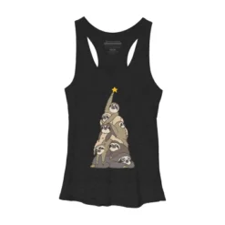 Women's Design By Humans Christmas Tree Sloths By Huebucket Racerback Tank Top 6 Women's Design By Humans Christmas Tree Sloths By Huebucket Racerback Tank Top -Design By Humans GUEST 067bf0bc d674 47eb a4c5 22c05904a291