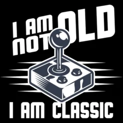 Junior's Design By Humans I Am Not Old I Am Classic By Nerdycorner T-Shirt