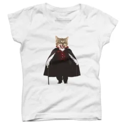 Girl's Design By Humans Catcula Cat Kitten Dracula Cute Funny Halloween T Shirt By JOHANNESART T-Shirt 7 Girl's Design By Humans Catcula Cat Kitten Dracula Cute Funny Halloween T Shirt By JOHANNESART T-Shirt -Design By Humans GUEST 0713a3b5 daf7 45d5 aa73 2b78097a88d6