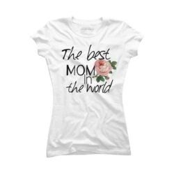 Junior's Design By Humans Mother's Day Best Mom In The World By Bambino T-Shirt 5 Junior's Design By Humans Mother's Day Best Mom In The World By Bambino T-Shirt -Design By Humans GUEST 080d2e55 b49a 4896 b069 75f7daa6c31a