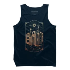 Men's Design By Humans Sound City By Gammaray85 Tank Top -Design By Humans GUEST 09fb4068 cd37 47bc a908 c737ad7262c5