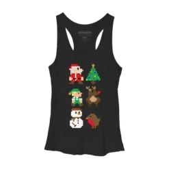 Women's Design By Humans 8Bit Christmas By JakeSmith Racerback Tank Top 5 Women's Design By Humans 8Bit Christmas By JakeSmith Racerback Tank Top -Design By Humans GUEST 0fe89d01 d447 490f ba5e 4b520f493c25