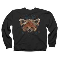 Adult Design By Humans Red Panda Face By LetterQ Sweatshirt -Design By Humans GUEST 10426516 50e7 44e6 be8c f205bf9e2ca8