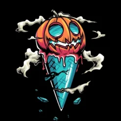 Girl's Design By Humans Halloween By Anggatantama T-Shirt