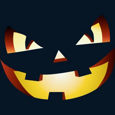 Boy's Design By Humans Halloween Pumpkin Evil Smiley Face By Artdim T-Shirt 1 Boy's Design By Humans Halloween Pumpkin Evil Smiley Face By Artdim T-Shirt