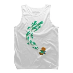 Men's Design By Humans It's Time For Halloween By SINDAR Tank Top -Design By Humans GUEST 1174960f 4644 416a 9e36 84c3f1596c1a