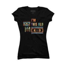 Junior's Design By Humans I'm This Old - Old Data Storage Media By DsgnCraft T-Shirt 8 Junior's Design By Humans I'm This Old - Old Data Storage Media By DsgnCraft T-Shirt -Design By Humans GUEST 120adbd2 fbaa 43fd bfaa 3f8930752516