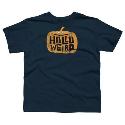 Boy's Design By Humans Halloween Halloweird By Spindriftdesigns T-Shirt 4 Boy's Design By Humans Halloween Halloweird By Spindriftdesigns T-Shirt - Image 4