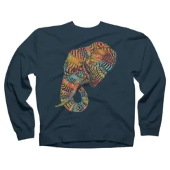 Adult Design By Humans Elephant (Majestic) By Kase Sweatshirt -Design By Humans GUEST 133f9fcd bdeb 4632 a8e2 72e3df1d5473