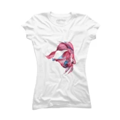 Junior's Design By Humans Betta Fish By GisaPizzatto T-Shirt 12 Junior's Design By Humans Betta Fish By GisaPizzatto T-Shirt -Design By Humans GUEST 13f2da06 6f02 462f 8f2f 4861b4054f88