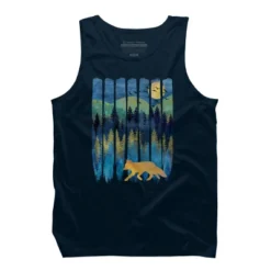 Men's Design By Humans Fox Forest Night By Maryedenoa Tank Top 16 Men's Design By Humans Fox Forest Night By Maryedenoa Tank Top -Design By Humans GUEST 149a3e7f bb87 4fe0 bcc3 28a370b2982f