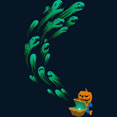 Boy's Design By Humans It's Time For Halloween By SINDAR T-Shirt 1 Boy's Design By Humans It's Time For Halloween By SINDAR T-Shirt