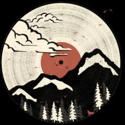 Men's Design By Humans MTN LP... By NDTank T-Shirt