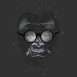 Men's Design By Humans Nerd Gorillaz By Ikaruz Tank Top