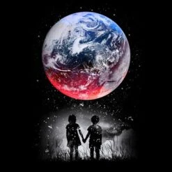 Men's Design By Humans Until The End Of The World By Expo Tank Top