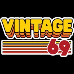 Junior's Design By Humans Retro Vintage Stack 69 By JoshuasPlayhouse T-Shirt