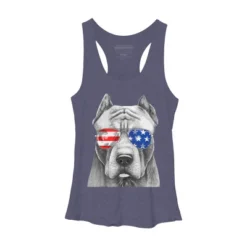 Women's Design By Humans American Pitbull With Sunglasses By Racerback Tank Top 8 Women's Design By Humans American Pitbull With Sunglasses By Racerback Tank Top -Design By Humans GUEST 20f62cda 6a46 42c6 ab54 5dce35ede2dd