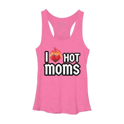 Women's Design By Humans I Love Hot Moms Heart By Metavera Racerback Tank Top 7 Women's Design By Humans I Love Hot Moms Heart By Metavera Racerback Tank Top - Image 7