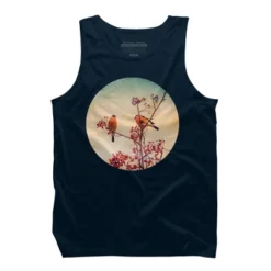 Men's Design By Humans Bullfinch Eat Rowan By AnnArtshock Tank Top -Design By Humans GUEST 22ccf7a3 936a 4fc4 91f5 8e1638a12ed3