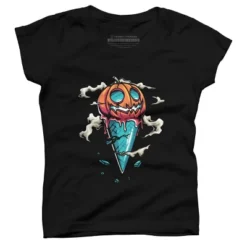 Girl's Design By Humans Halloween By Anggatantama T-Shirt -Design By Humans GUEST 24370a27 f674 4f30 b671 e68c544c1a4e