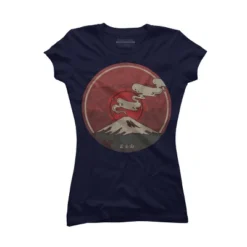 Junior's Design By Humans Fuji By Againstbound T-Shirt -Design By Humans GUEST 245a4964 8f3f 475c acea 1fe50578b75c