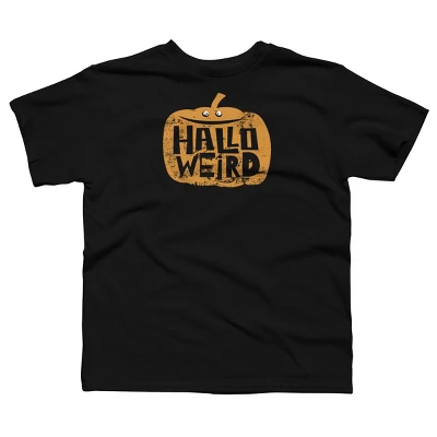 Boy's Design By Humans Halloween Halloweird By Spindriftdesigns T-Shirt 7 Boy's Design By Humans Halloween Halloweird By Spindriftdesigns T-Shirt - Image 7