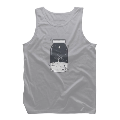 Men's Design By Humans Halloween In A Jar By Roc21 Tank Top 3 Men's Design By Humans Halloween In A Jar By Roc21 Tank Top - Image 3