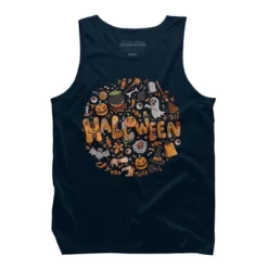 Men's Design By Humans Happy Halloween Greeting Holiday Illustration By Ghinan Tank Top 12 Men's Design By Humans Happy Halloween Greeting Holiday Illustration By Ghinan Tank Top -Design By Humans GUEST 27b351fa 8977 4b6a 9013 0ef27cca8b93