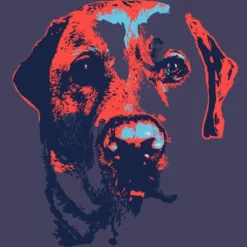 Women's Design By Humans Patriotic Labrador By Rmbuckeye Racerback Tank Top