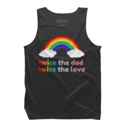 Design By Humans Rainbow Twice The Dad & Love By Tank Top 10 Design By Humans Rainbow Twice The Dad & Love By Tank Top -Design By Humans GUEST 287e285c 705a 4bb0 8b08 26c1f4a61d42