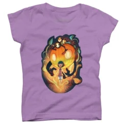 Girl's Design By Humans Halloween Spirit By AshenWorks T-Shirt 6 Girl's Design By Humans Halloween Spirit By AshenWorks T-Shirt -Design By Humans GUEST 29eb2740 6f19 4a28 97a2 bac092e37f60
