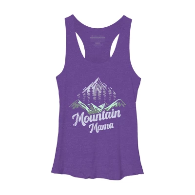Women's Design By Humans Mountain Mama Camping Adventure Mom By Flowerr Racerback Tank Top 5 Women's Design By Humans Mountain Mama Camping Adventure Mom By Flowerr Racerback Tank Top - Image 5