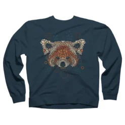 Adult Design By Humans Red Panda Face By LetterQ Sweatshirt -Design By Humans GUEST 2f60c79f 5e39 40af abed a70e7f3949ee