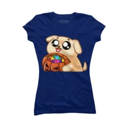 Junior's Design By Humans Halloween Candy Pup By Puppers T-Shirt 10 Junior's Design By Humans Halloween Candy Pup By Puppers T-Shirt -Design By Humans GUEST 30af435c 51e2 496b bdd8 58744fb9efd1