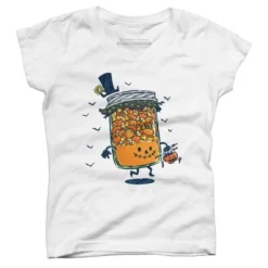 Girl's Design By Humans Halloween Jam By Nickv47 T-Shirt -Design By Humans GUEST 332e770d 5274 4f60 8a4d 373a290fe6e6