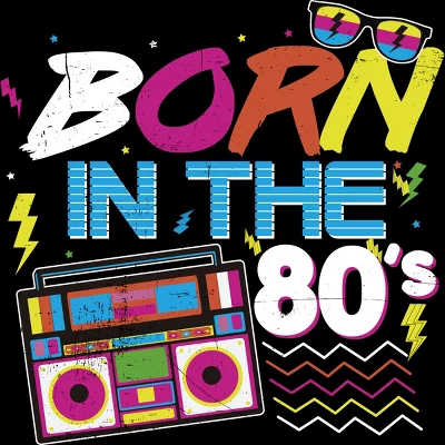 Junior's Design By Humans Born In 80s Retro By MusicoIlustre T-Shirt 1 Junior's Design By Humans Born In 80s Retro By MusicoIlustre T-Shirt