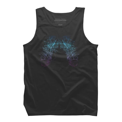 Men's Design By Humans Veins By Designpro44 Tank Top 5 Men's Design By Humans Veins By Designpro44 Tank Top - Image 5