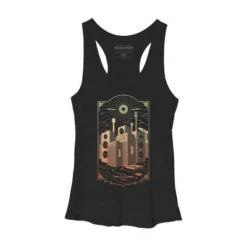 Women's Design By Humans Sound City By Gammaray85 Racerback Tank Top -Design By Humans GUEST 3708c0e5 5d13 44ec b88b 9a8ee6a6b316
