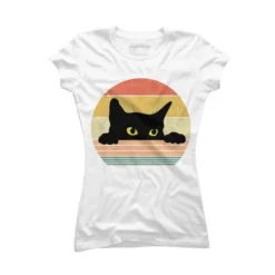 Junior's Design By Humans Cat Tee Retro Style By MeowShop T-Shirt 13 Junior's Design By Humans Cat Tee Retro Style By MeowShop T-Shirt -Design By Humans GUEST 3708f709 26ff 459d 995f fa6c94d2ef3f