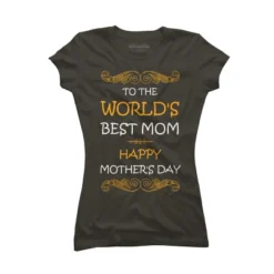 Junior's Design By Humans Happy Mother's Day World's Best Mom By Tmsarts T-Shirt 9 Junior's Design By Humans Happy Mother's Day World's Best Mom By Tmsarts T-Shirt -Design By Humans GUEST 37a9f239 6024 4af0 abda 9049e2bc5b5e