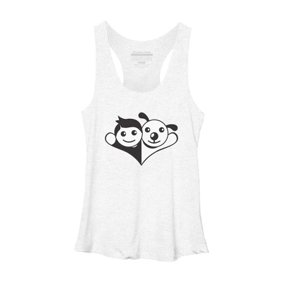 Women's Design By Humans Doggy Friend By Graphicganga Racerback Tank Top 9 Women's Design By Humans Doggy Friend By Graphicganga Racerback Tank Top - Image 9