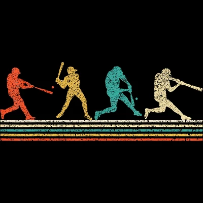 Boy's Design By Humans Vintage Distressed Baseball Swing By LuckyCharm99 T-Shirt 1 Boy's Design By Humans Vintage Distressed Baseball Swing By LuckyCharm99 T-Shirt