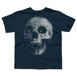 Boy's Design By Humans Giant Halloween Skull By Robotface T-Shirt -Design By Humans GUEST 38b34273 f035 41ab a99a c51f63431b64