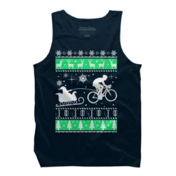 Men's Design By Humans Christmas Santa Cycling Sleigh By LewismartinStore Tank Top 9 Men's Design By Humans Christmas Santa Cycling Sleigh By LewismartinStore Tank Top -Design By Humans GUEST 39123f05 e939 4300 a461 50022b7cdb71